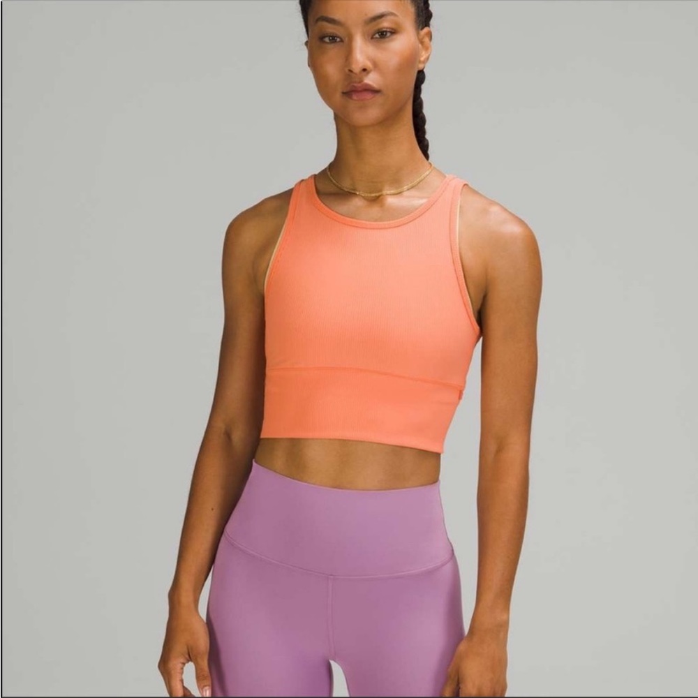 Power pivot ribbed tank top Lululemon